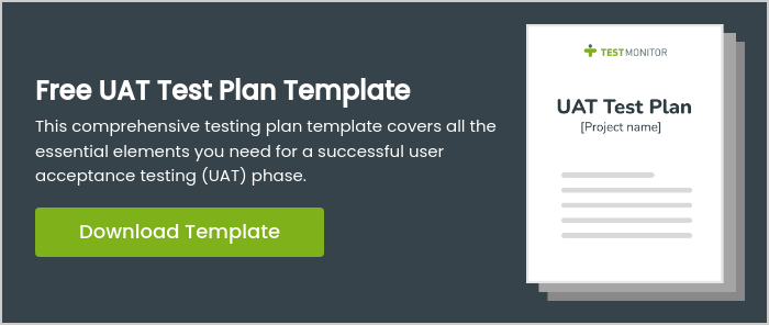 Free UAT Test Plan Template This comprehensive testing plan template covers all the essential elements you need for a successful user acceptance testing (UAT) phase.  