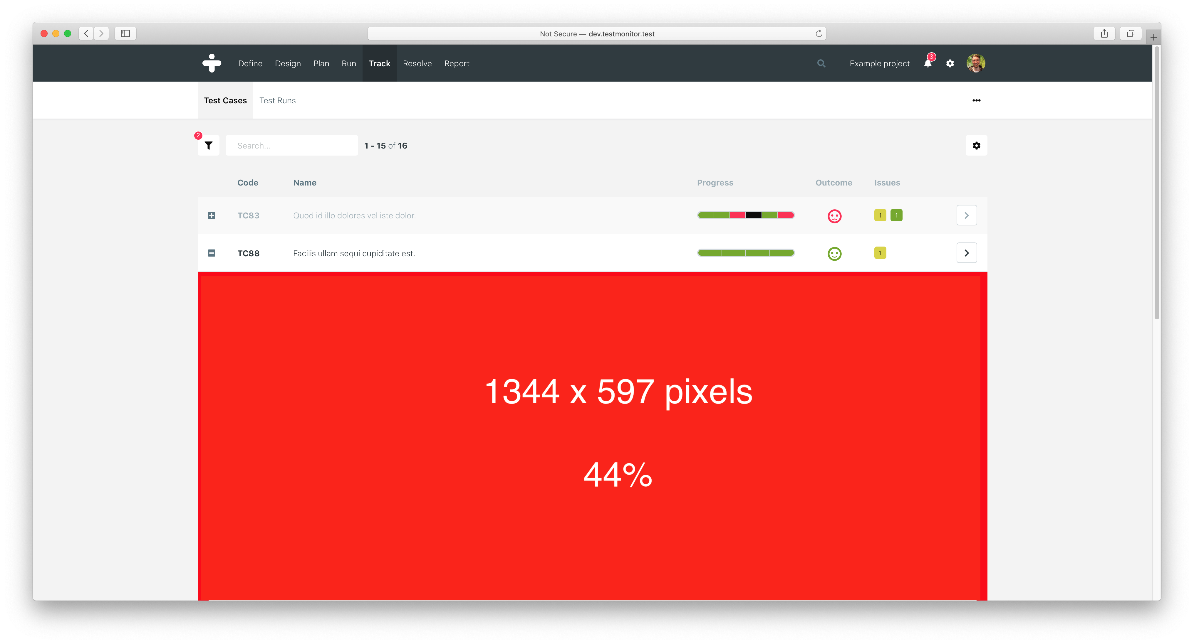 track-test-results-expandable-space